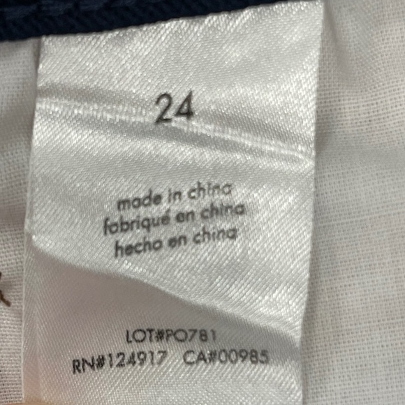 WeWoreWhat Plaid Color Block Icon Jeans, Size 24 - Brown/Navy - NWT - Picture 4 of 6